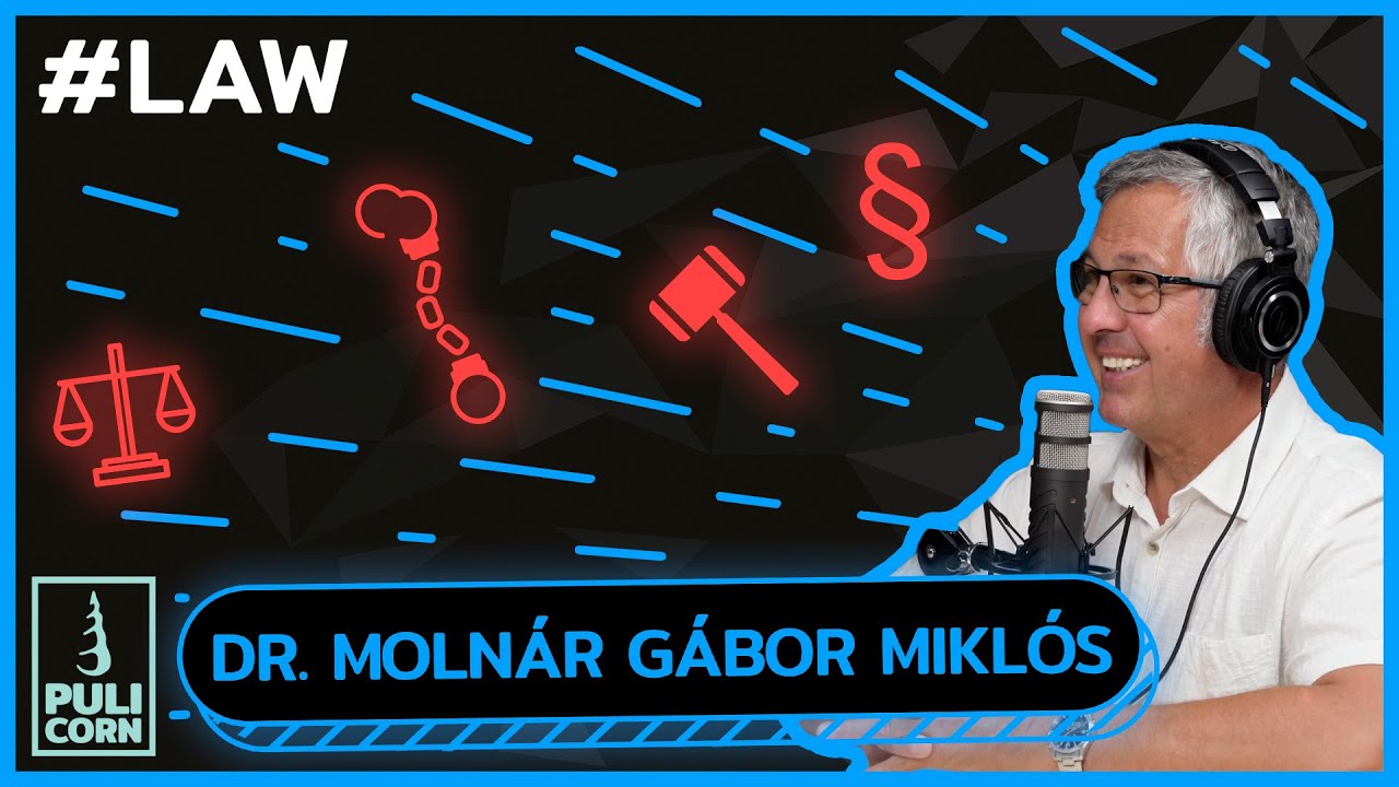 Hogyan alakult ki a MAI BÜNTETŐJOG? - Dr. Molnár Gábor Miklós Pulicorn Podcast