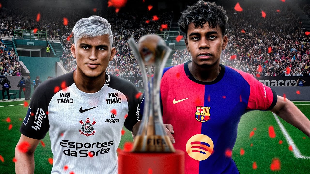 FINAL do MUNDIAL de CLUBES, CORINTHIANS vs BARCELONA, ACABOU!!! - PES 2025 - RUMO AO ESTRELATO #58