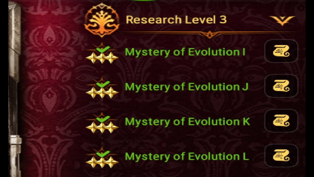 Epic Seven Tree of Genesis I~L ( 3 Star )