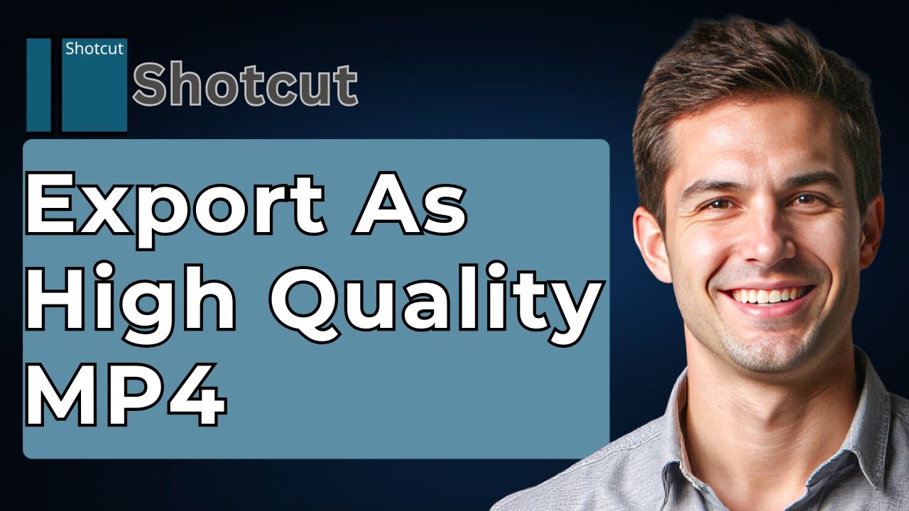 How To Export As MP4 In Shotcut Creating High-Quality MP4 Files Shotcut Tutorial [2026 Guide]
