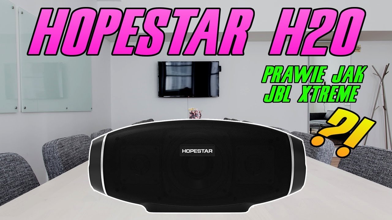 Hopestar H20 - głośnik BT 