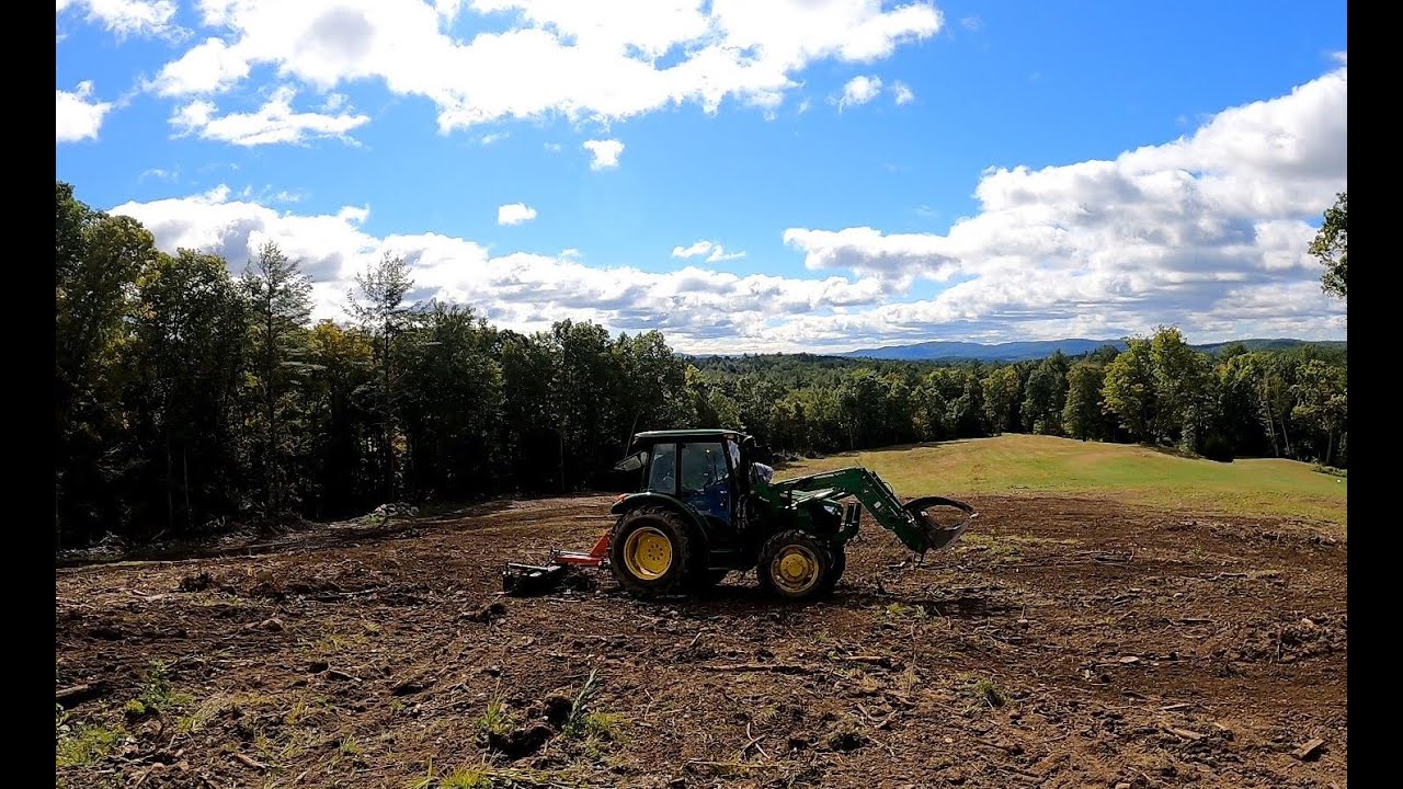 Raking the new field  with the 5075E