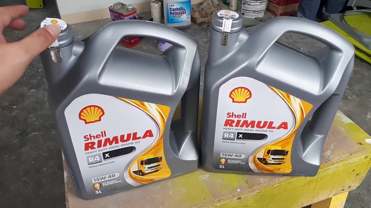 TERTIPU OLI Shell Rimula Palsu