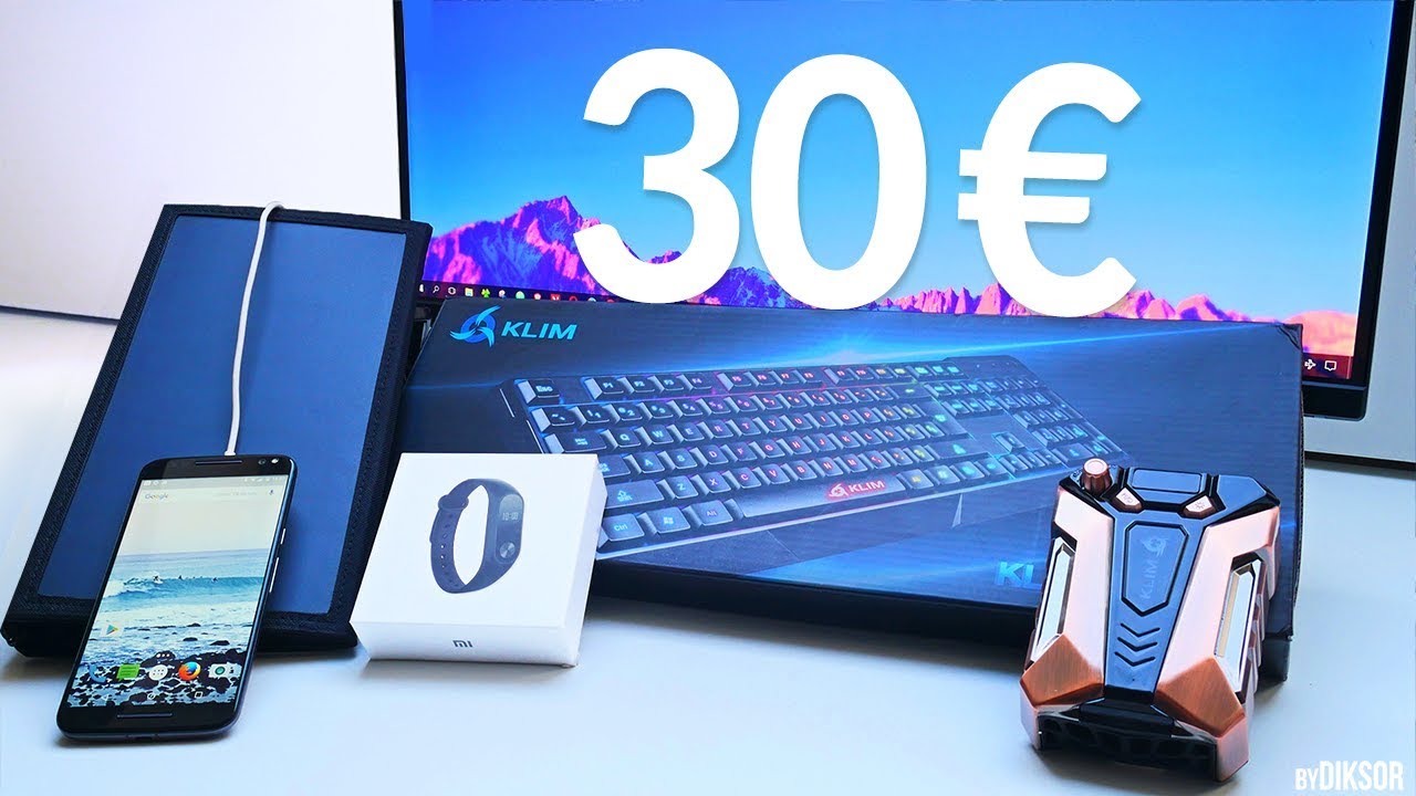 5 Objets High-Tech Pas Chers à moins de 30€!