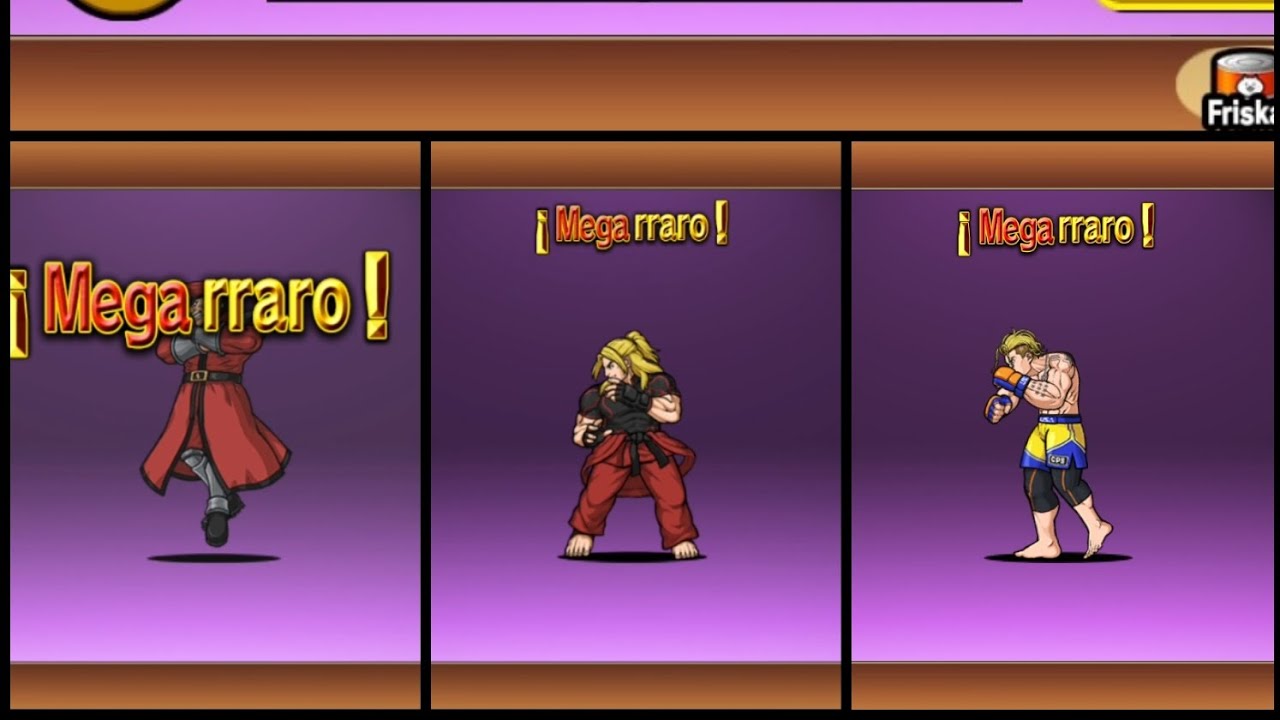 4 nuevos uber STREET FIGHTER