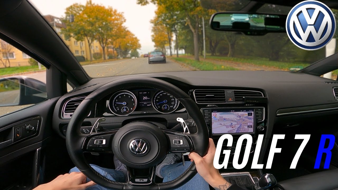 POV - DRIVING HOME in my GOLF 7 R REMUS 60 FPS [ASMR]
