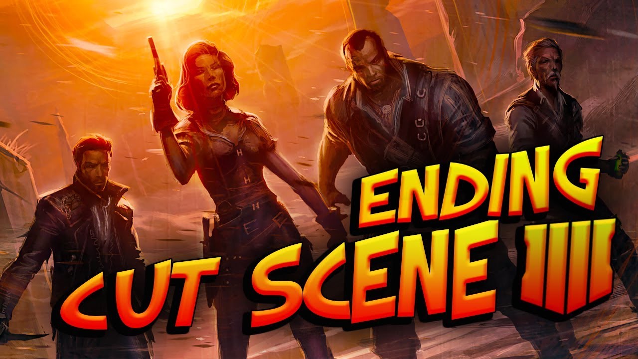 HOLY CRAP EPIC!!!!! ENDING CUT SCENE DLC 2 ZOMBIES 