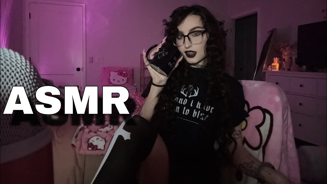 ASMR | Random Triggers ( Long Nail Tapping, Tracing, Scratching, Upclose Clicky Whispering )