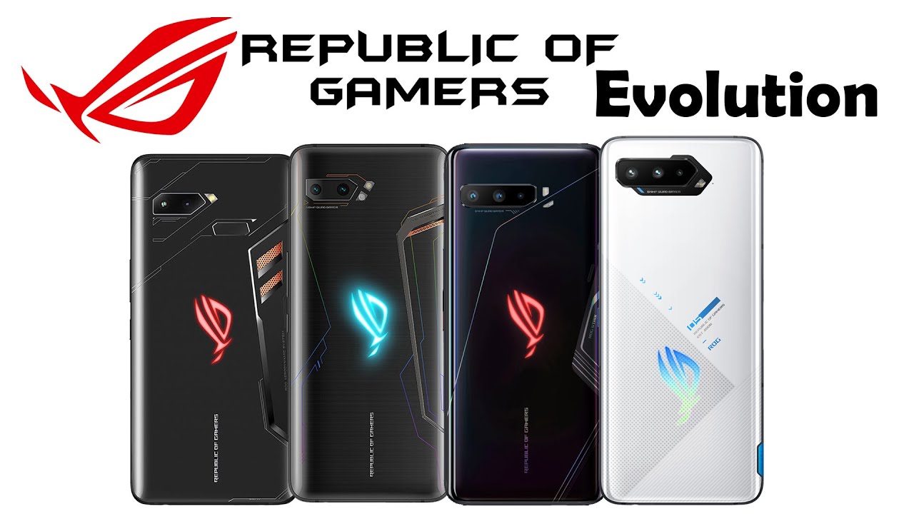 Asus ROG Phone (Republic of Gamers) Series Evolution