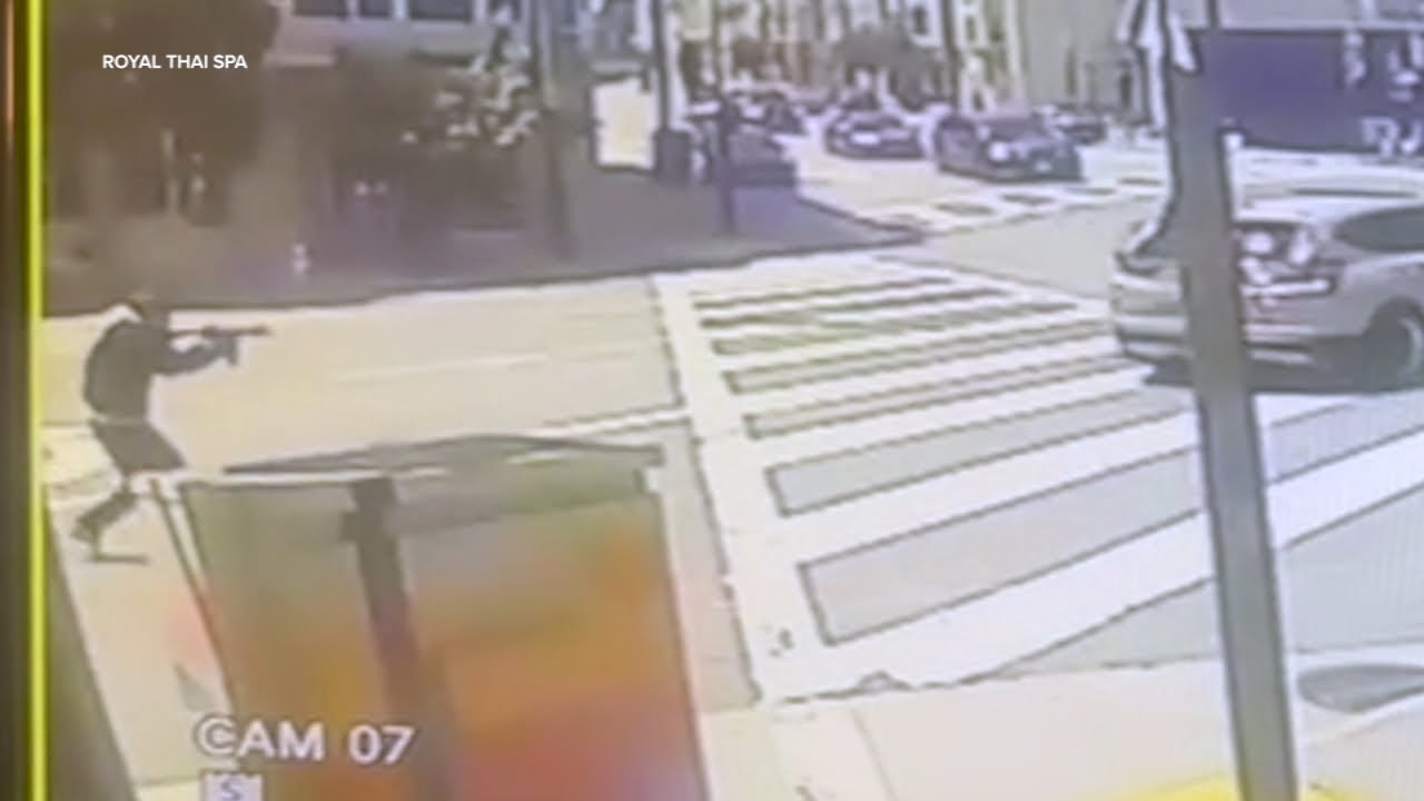 VIDEO: Gunman chases after victim during San Francisco Fisherman's Wharf homicide