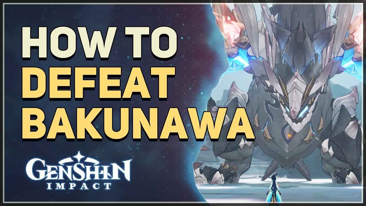 How to Defeat Bakunawa Genshin Impact