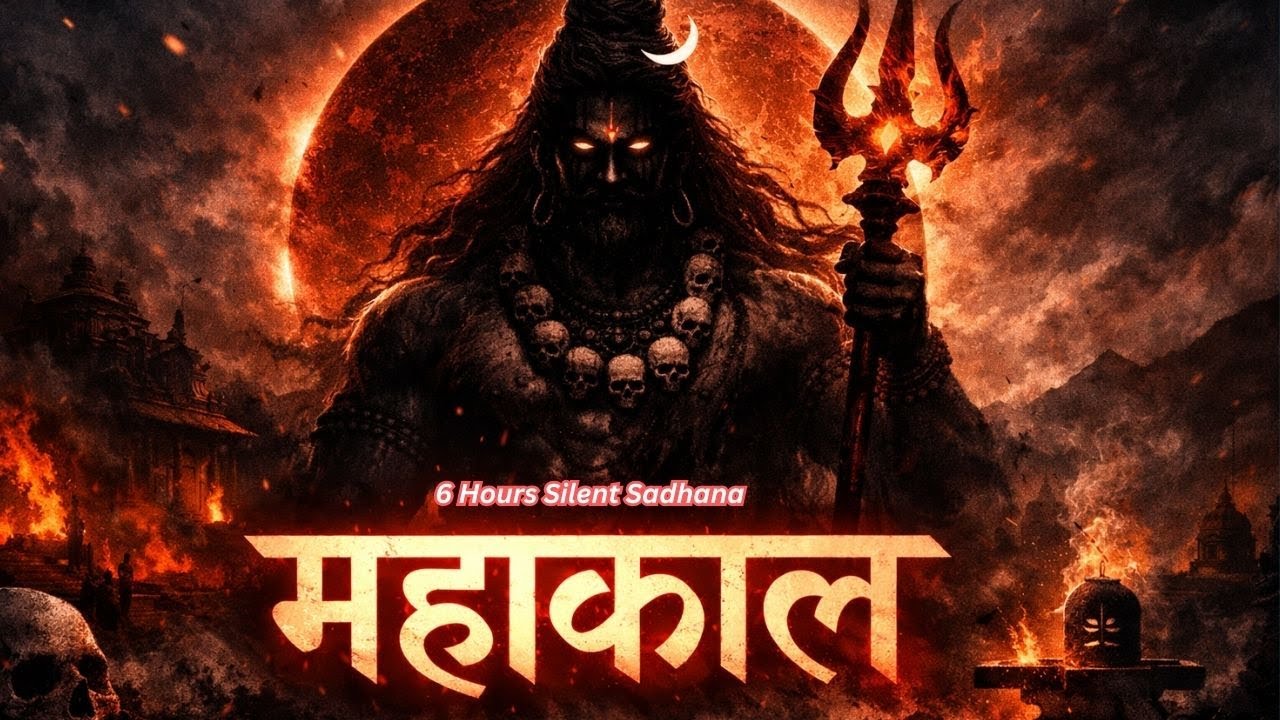 Mahakaal – 6 Hours Silent Sadhana | The Destroyer of Time & Fear | Vajra Vaani