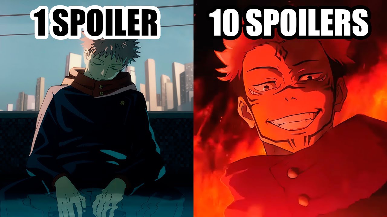 ¿Cuántos SPOILERS tienen los OPENINGS de JUJUTSU KAISEN?