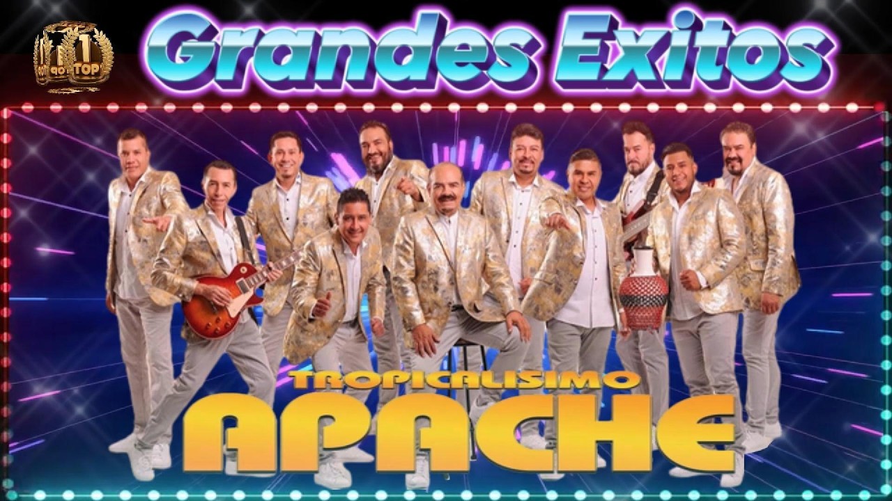Tropicalisimo Apache 🎵 Exitos Quemantes De Siempre 💃💖 Cumbias Para Bailarr