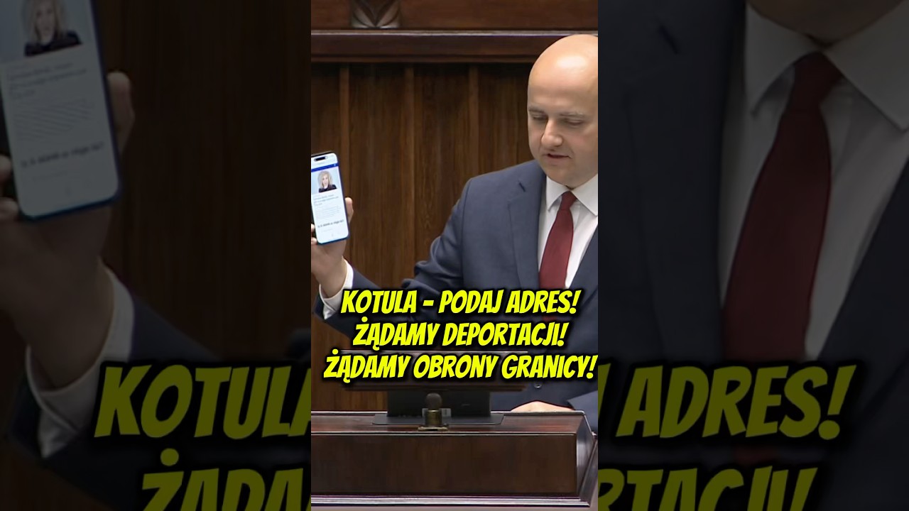 Dariusz Matecki: Będę zawozić migrant&oacute;w do domu Kotuli. Żądamy zatrzymania nielegalnej migracji!