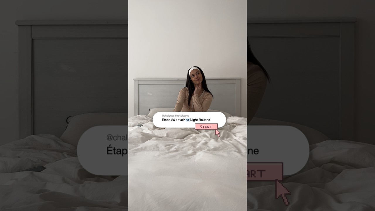 Je teste la night routine? (Mon r&eacute;sultat 3 mois apr&egrave;s! ✨🎀) #challenge #glowup #nightroutine