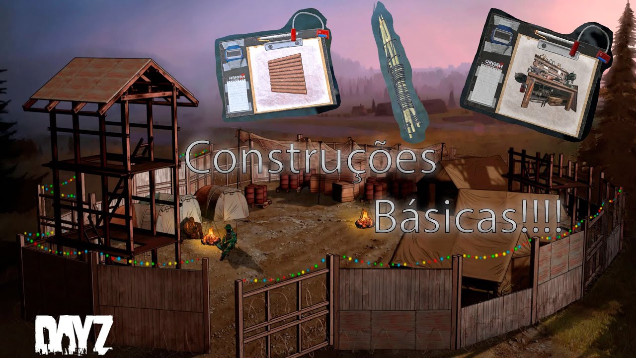 Construções básicas e como usar o BBO no DayZ! OrigemZ Servidores!
