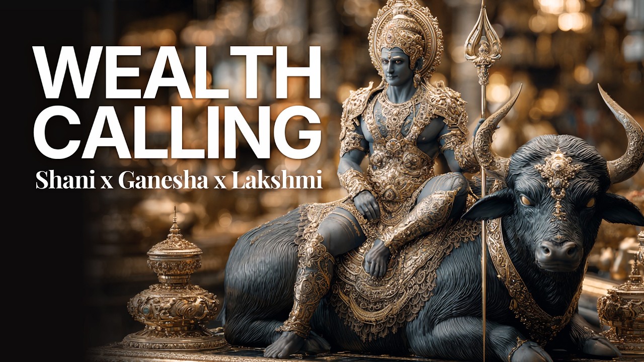 THE GOD OF WEALTH IS CALLING: THIS MANTRA OPENS EVERY CLOSED DOOR🔑 Shani x Ganesha x Lakshmi