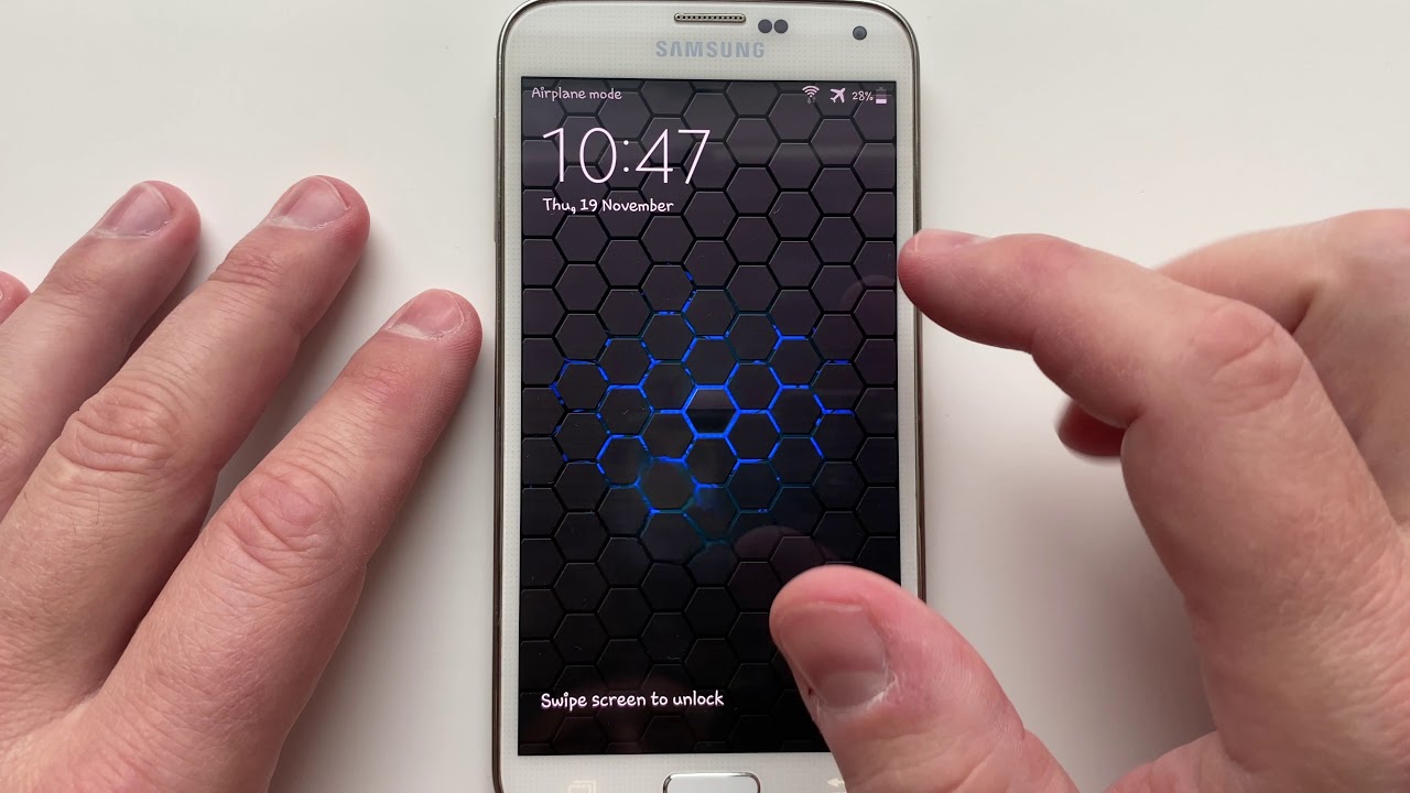 Samsung Galaxy S5 Unlock Effect: Sound & Animation