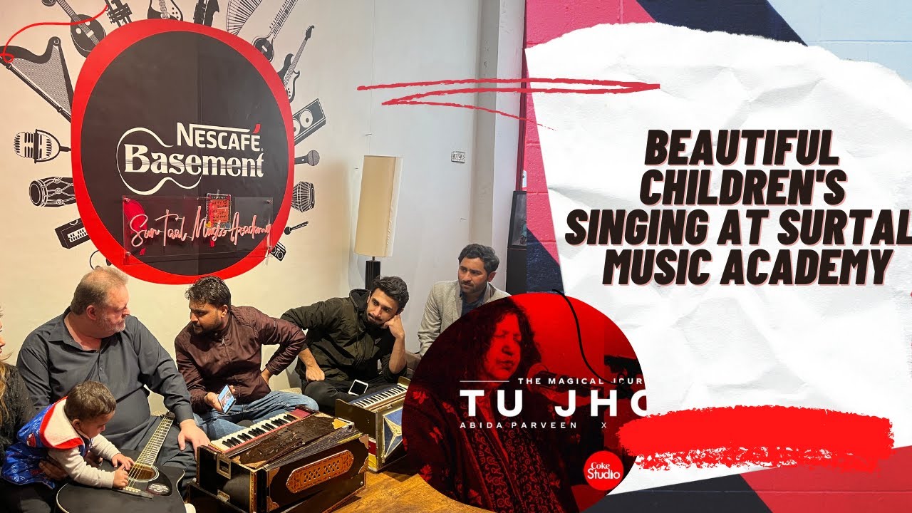 Beautiful Children's Singing At Surtal Music Academy Lahore | Tu Jhoom