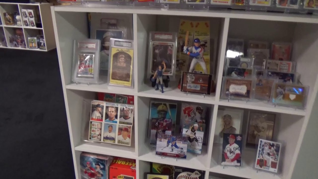 My Sport Cards and Memorabilia Room.