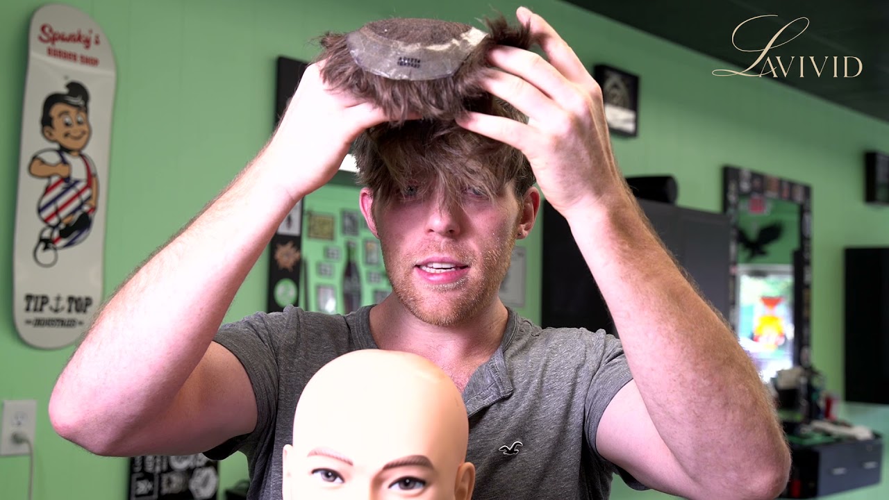 How to apply a hair system | LaVivid Hair System