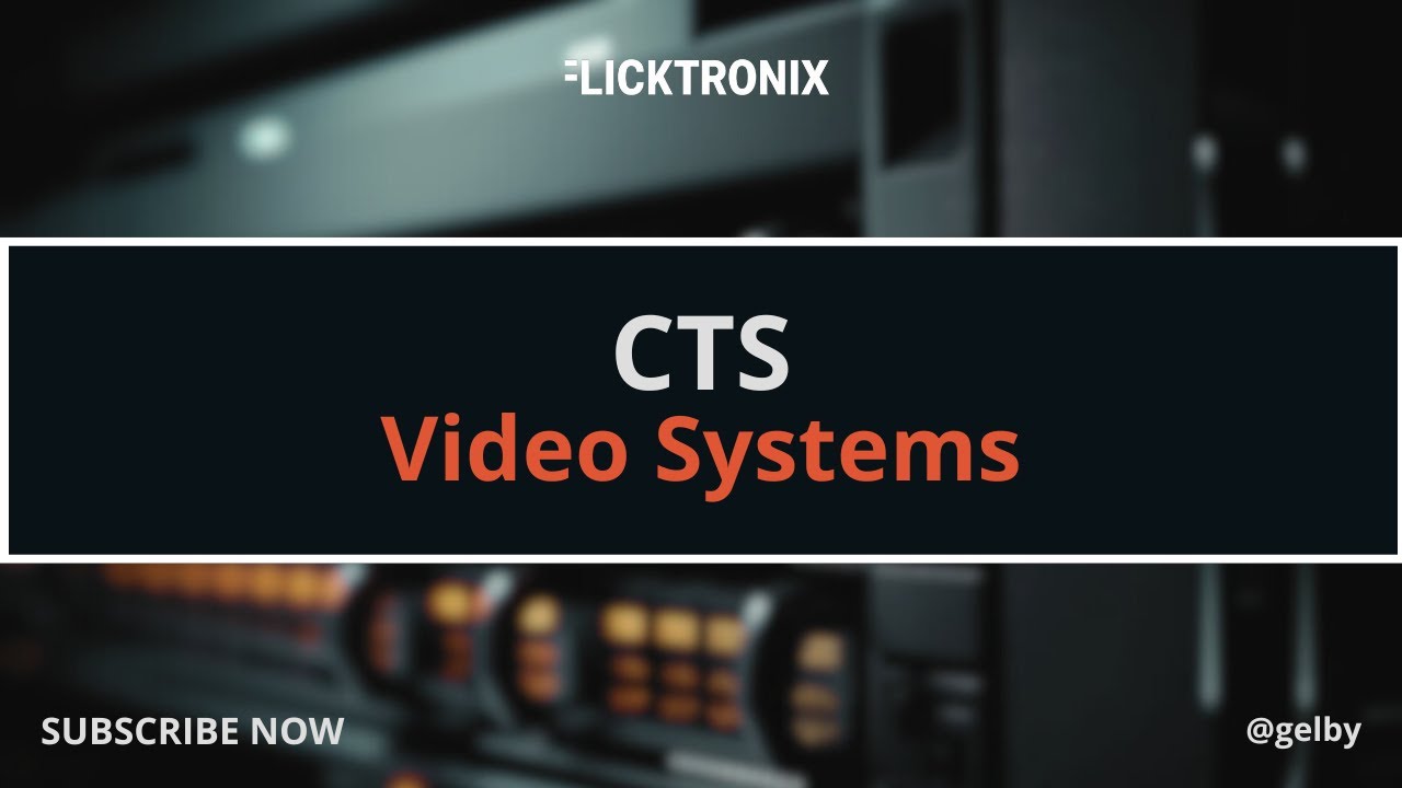 AVIXA CTS // Video Systems // Certified Technology Specialist Course Taster