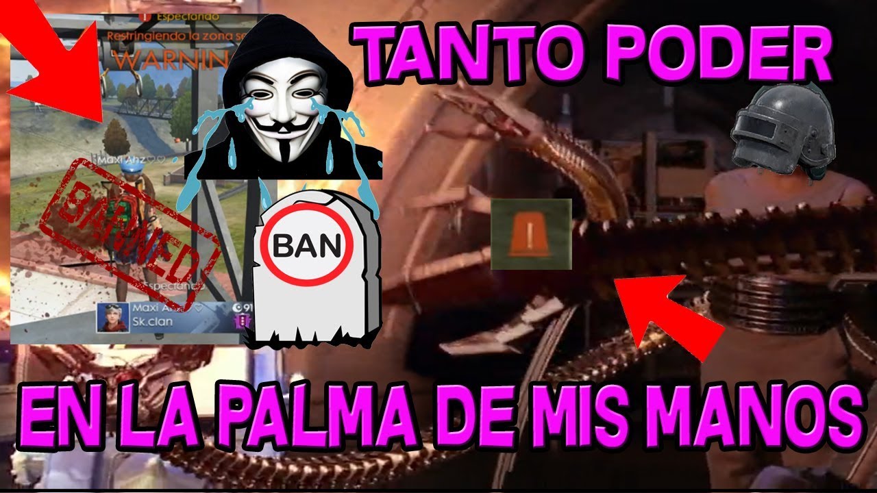BANEANDO A HACKERS Y TIROLESES, NO ME QUIERO IR SR STARK !INCREIBLE! FREE FIRE