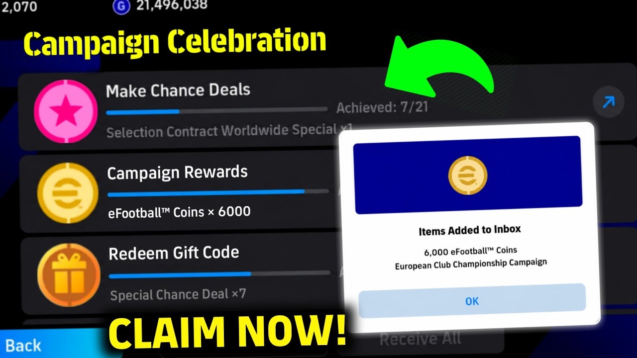 [ОФИЦИАЛЬНО] Как получить 6000 монет в eFootball 2027&trade; 😱
