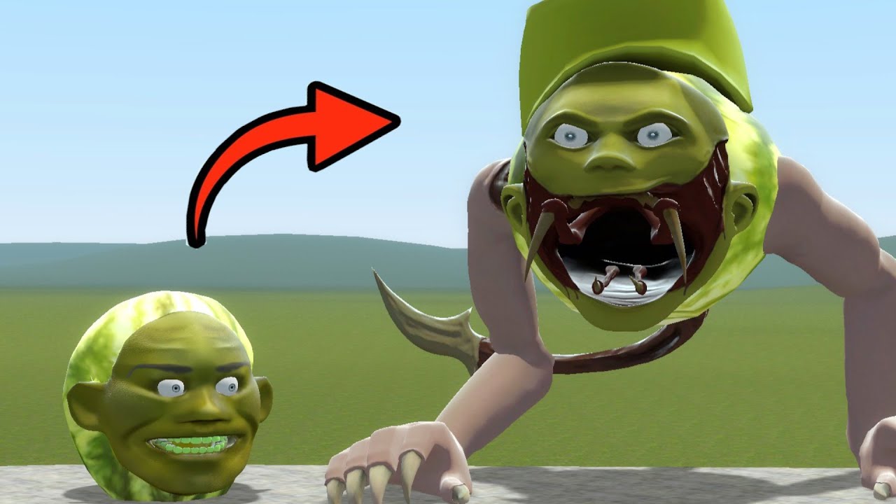 I MADE LIN GANG MELON INFECTED BY ZOOCHOSIS PARASITE In Garry's Mod
