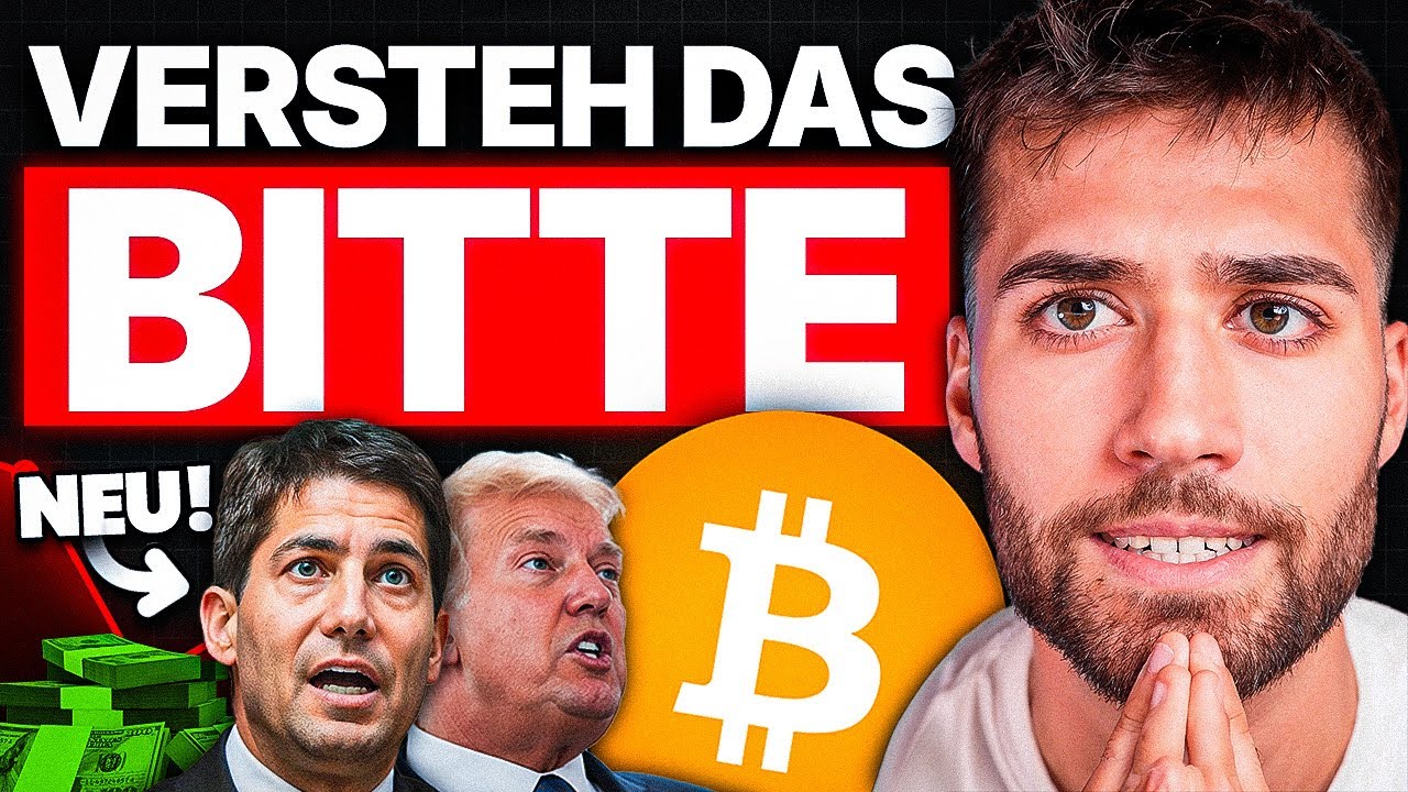 BITCOIN: Trump hat WIRKLICH IHN gew&auml;hlt&hellip; und das ist gef&auml;hrlich.