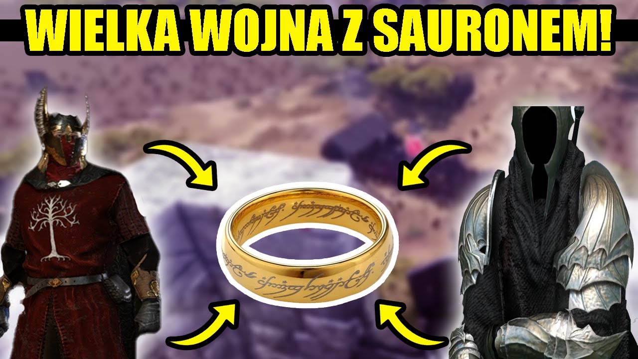 WIELKA WOJNA O PIERŚCIEŃ Z SAURONEM WYBUCHA!  - M&B BANNERLORD WŁADCA PIERŚCIENI (#3)