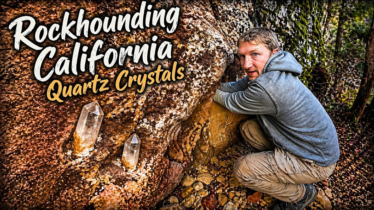 HUGE CRYSTAL FOUND!!! My Largest Quartz Crystal So Far!!!