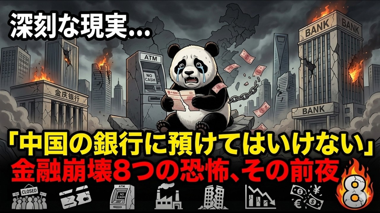 「中国の銀行に預金してはいけない」金融システム崩壊前夜の恐ろしい兆候8つ