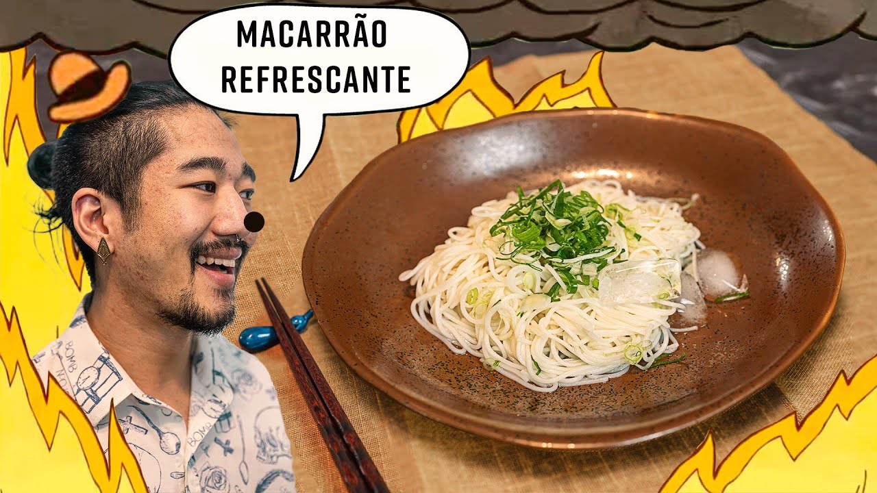 O MACARRÃO DE VERÃO DO JAPÃO, SOMEN | GOHANCOOK