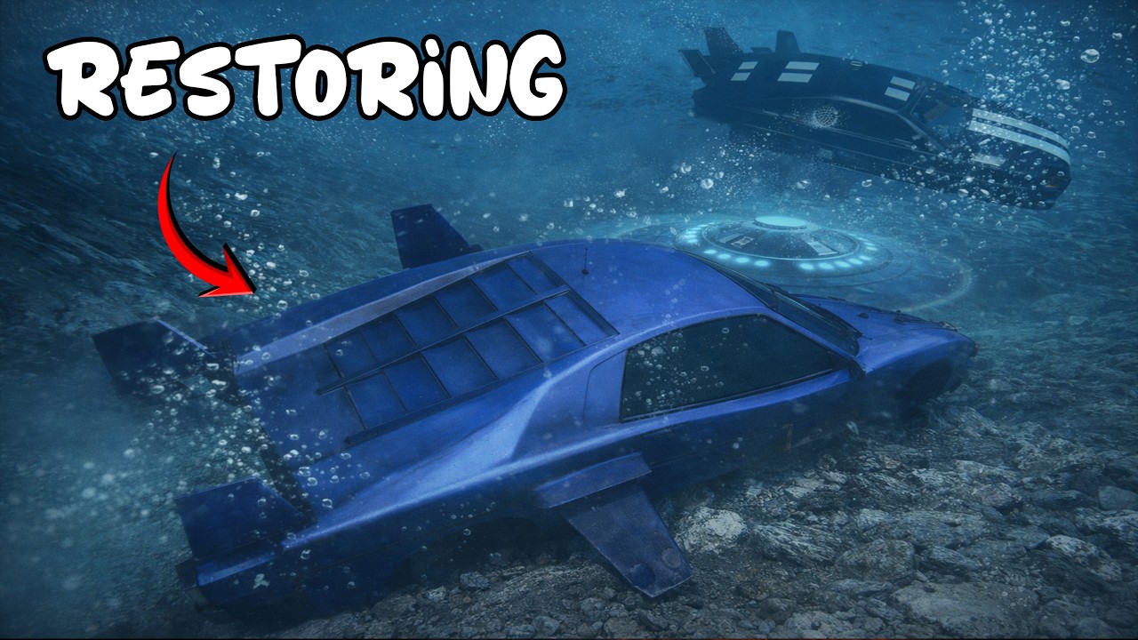 Restoring Under water car with @SEVENNNYT