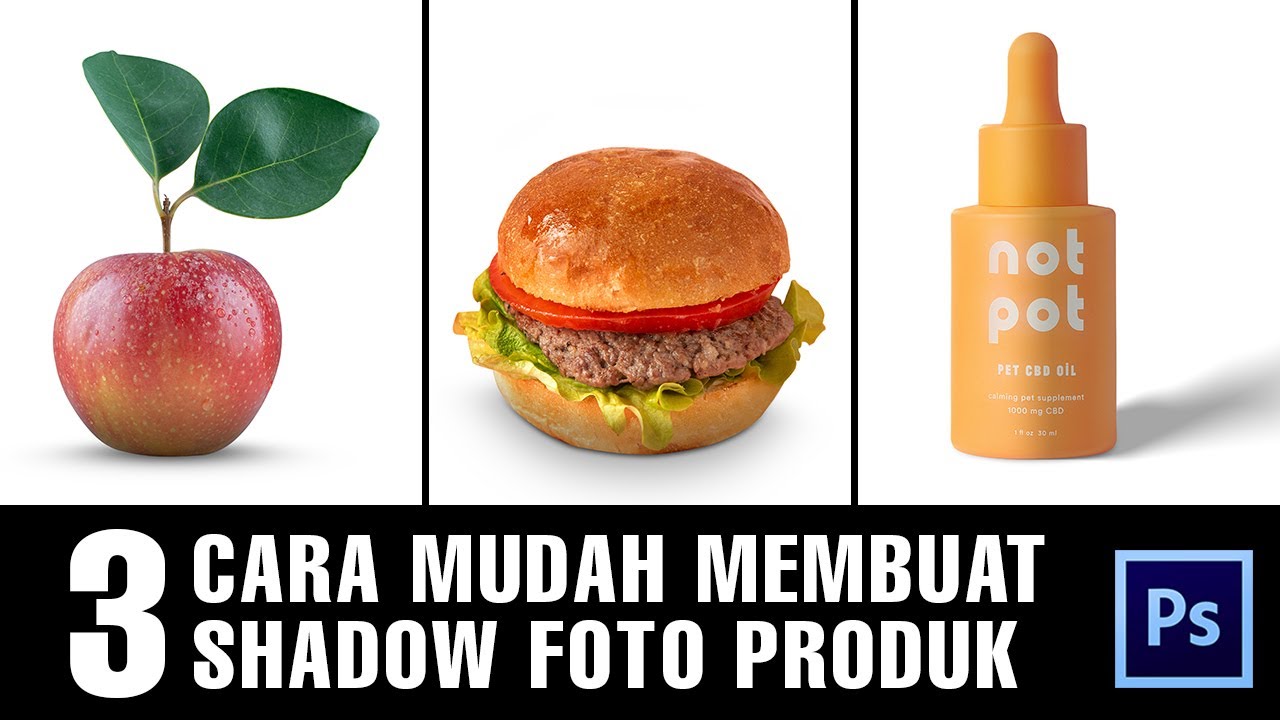 3 Cara membuat shadow atau bayangan dibawah foto produk - TUTORIAL PHOTOSHOP