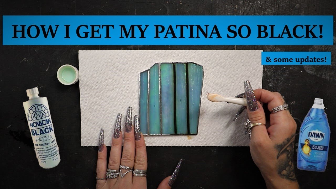 HOW I GET MY PATINA SO BLACK! ( I think.... & some life updates! Meow!)
