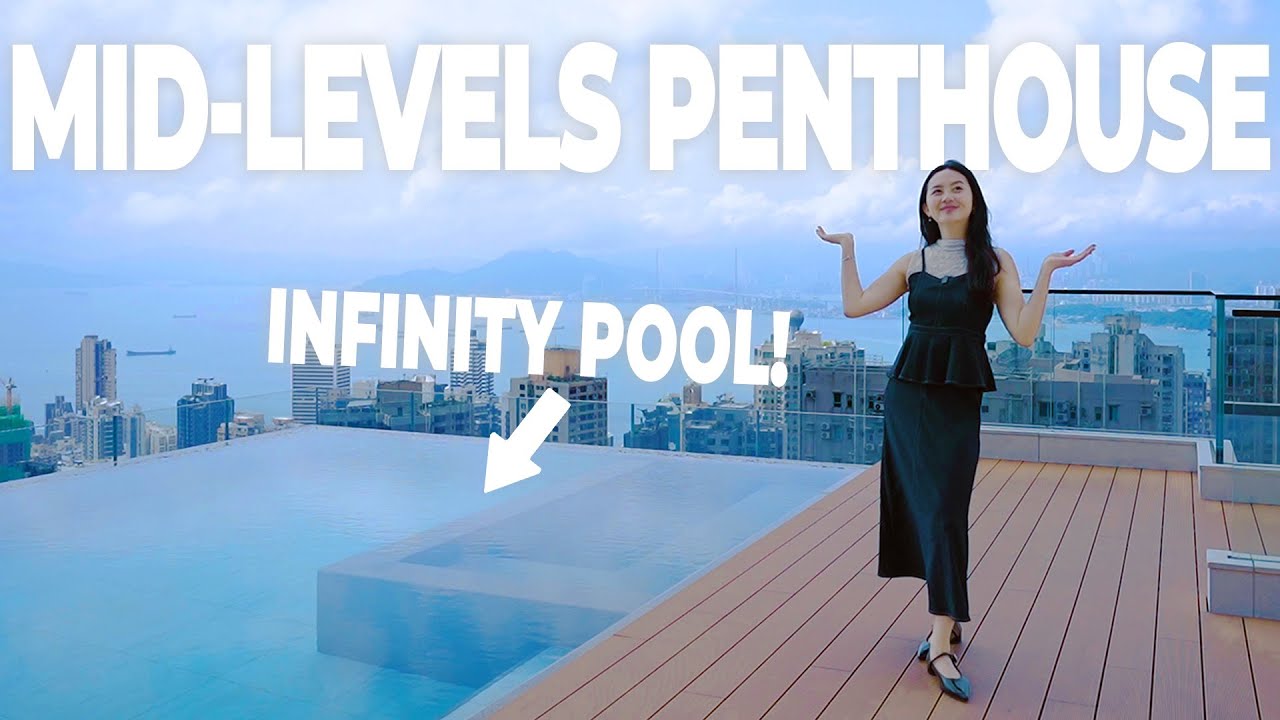 Tour A Huge 6,700 Sqft Hong Kong Penthouse With Infinity Pool! HIGH PEAK