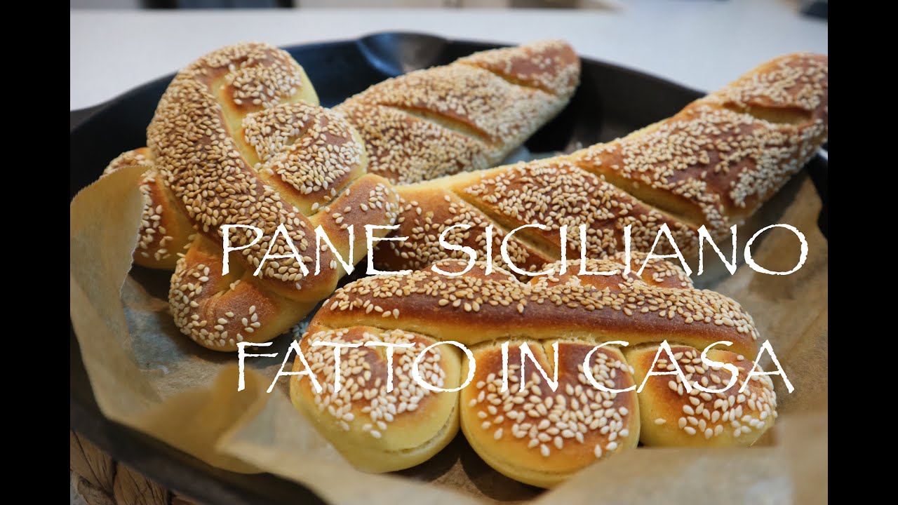 Come fare il PANE SICILIANO di SEMOLA con i SEMI di SESAMO. Filoncino e Mafalde |@BRI VEGAN CHEF'S