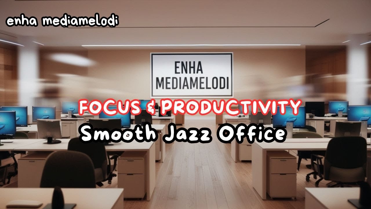 Office Productivity Music | Smooth Jazz Pop Rock Instrumental for Focus