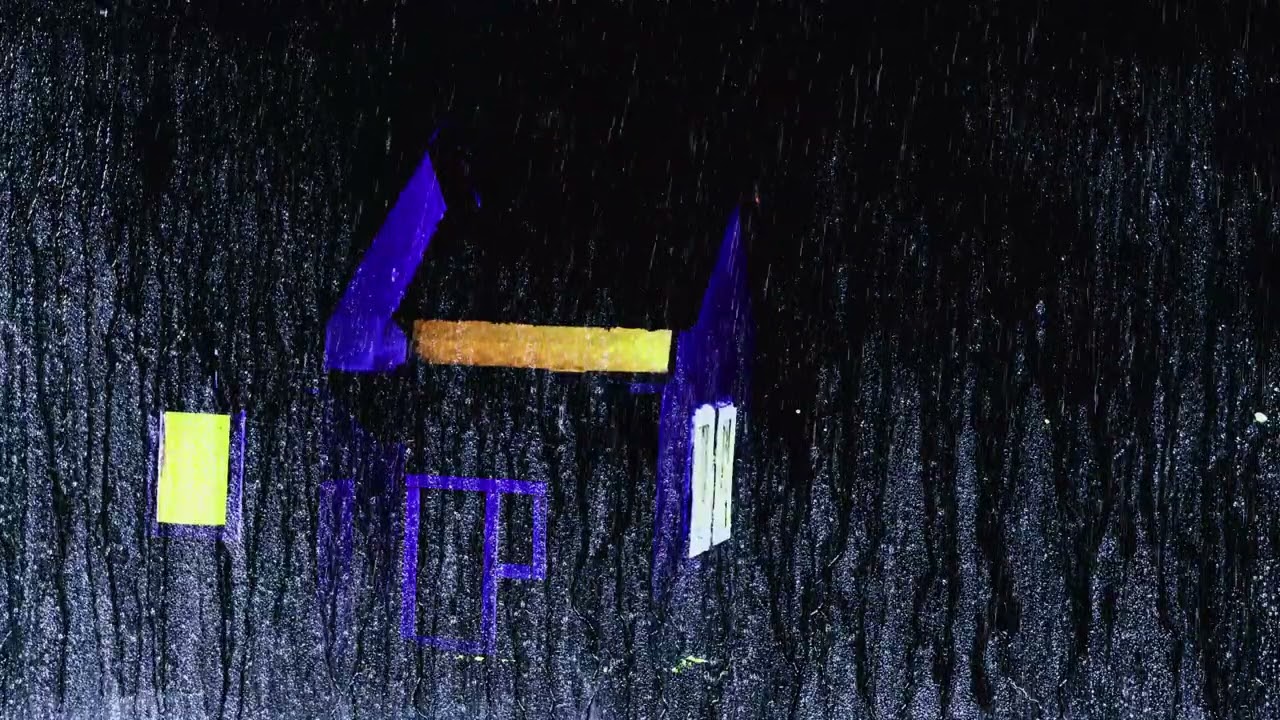 30 MINUTES Heavy Rain Sounds on Window heavy Rain Black Screen Rain for Sleep, Study