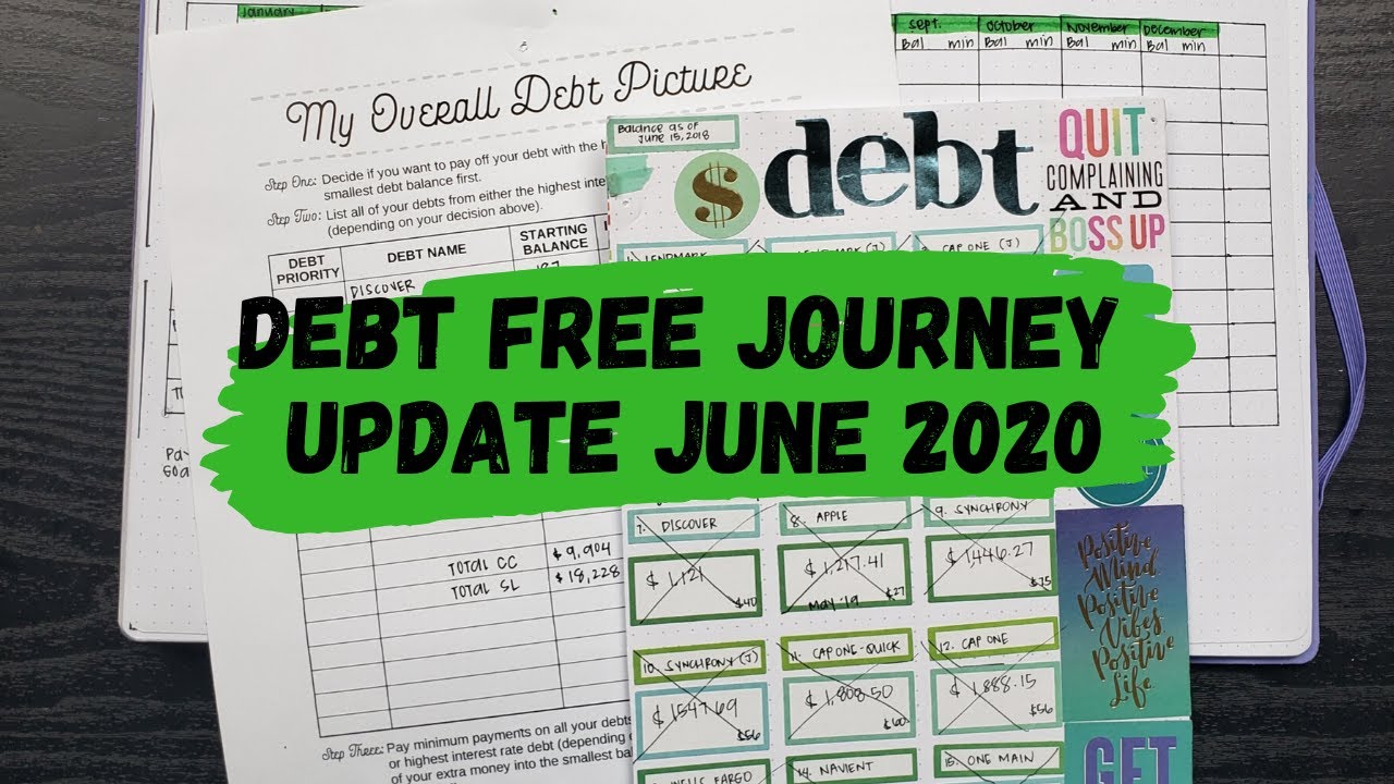 Debt Free Journey Update | June 2020