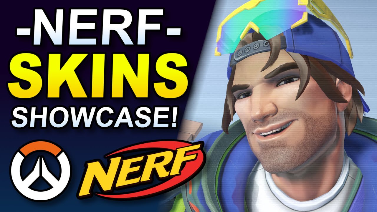 ВСЕ ОБЛИКИ в игре! &mdash; Презентация коллаборации Overwatch 2 x NERF