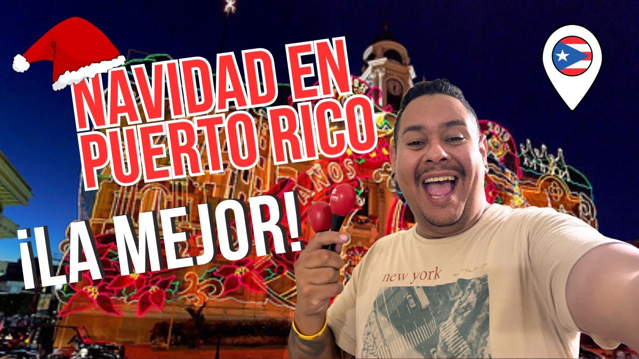 ¡Una locura! Así se viven las Navidades más largas del mundo en Puerto Rico 🎄 🇵🇷
