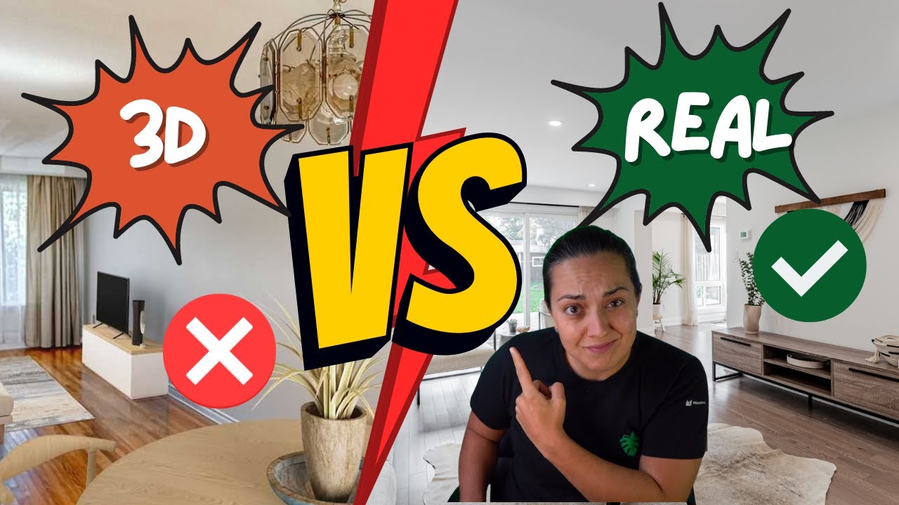 Does Virtual Staging Really Work?! | Comparing Virtual VS. Real Staging