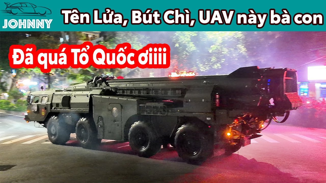 Cận cảnh dàn Tên Lửa, Bút Chì, UAV, ... của Quân Đội Nhân Dân Việt Nam tham gia A80