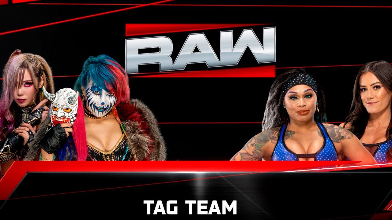 Asuka & Kairi Sane VS Kayden Carter & Katana Chance - Monday Night Raw - WWE 2K25 #21