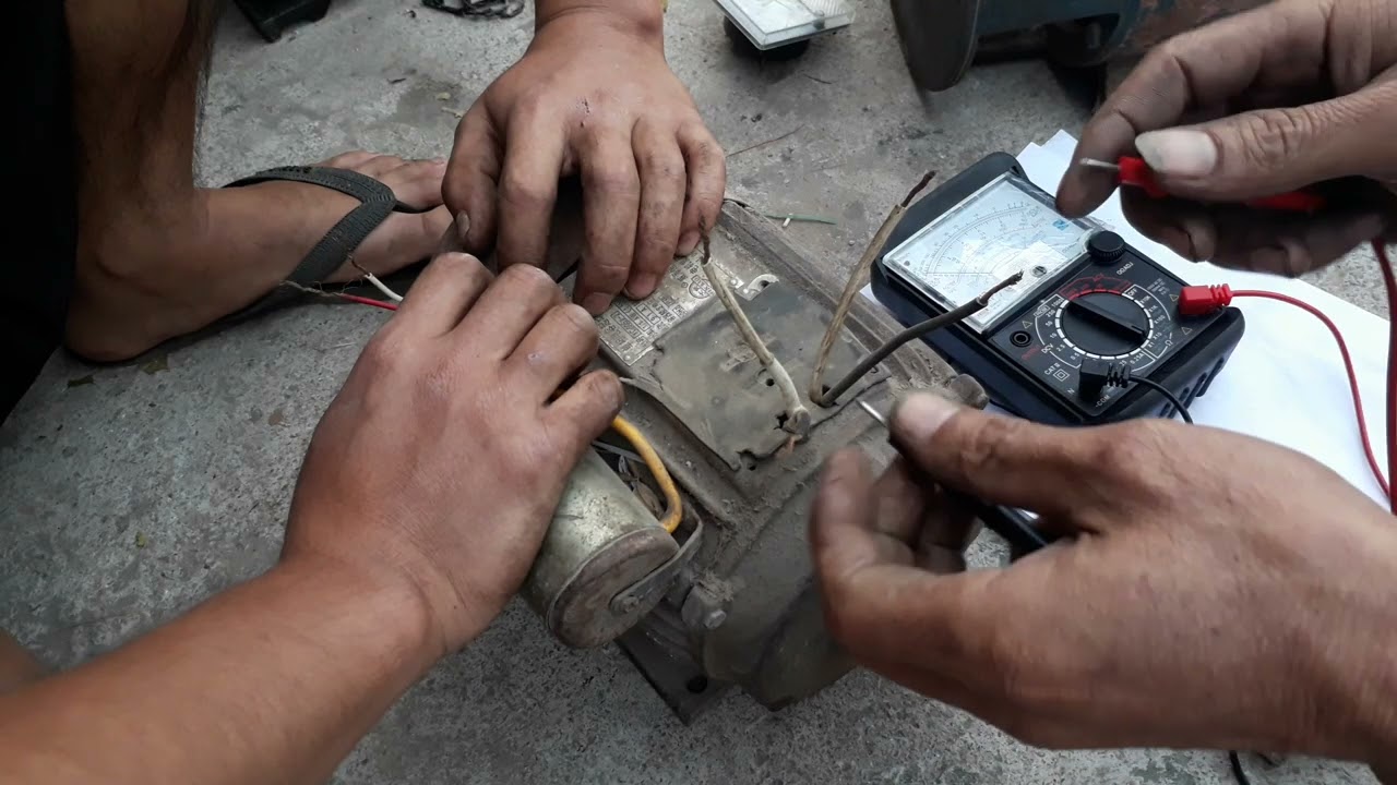 Cách xác định các đầu dây động cơ 1pha loại ra3 dây 4 dây 6 dây như thế nào-  ktđ