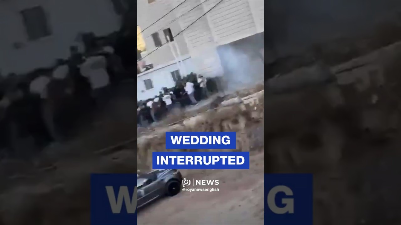 🇵🇸 🇮🇱 &lsquo;Israeli&rsquo; forces fire stun grenade after spotting wedding celebration
